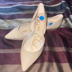 Beige Sam Edelman flats- brand new